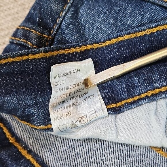 Free Planet Jeans NYC to Malibu Men's Size 44x30 Dark Wash Straight Leg Stretch - Picture 14 of 15